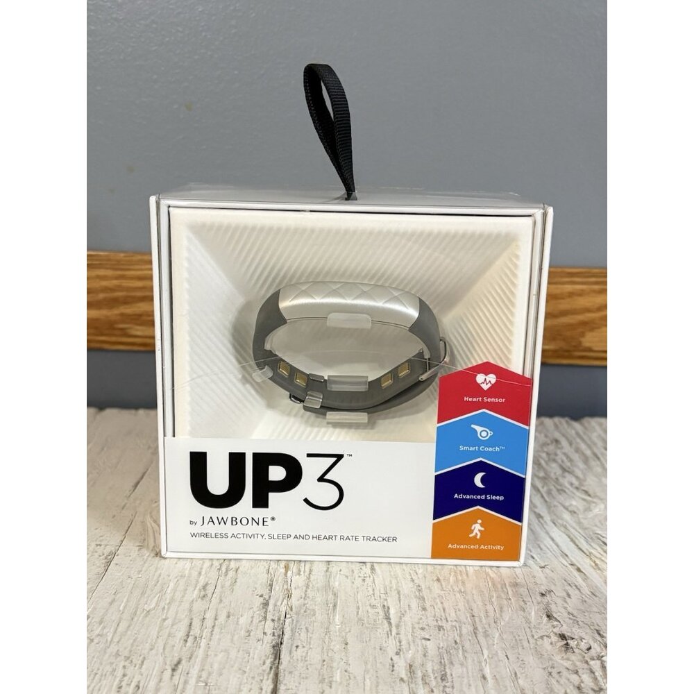 UP2 by Jawbone Wireless Activity & Sleep Tracker - Black Thin Straps - BRAND NEW